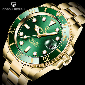 PAGANI DESIGN Submariner Gold PD-1661 - UUS (2 foto / 6)