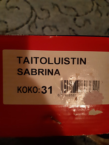 Laste uisud iluuisutamiseks (31 suurus) "Sabrina" (7 foto / 7)