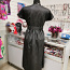 Платье чёрное из эко кожи (фото #3)