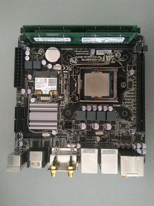 Protsessor I5-4590/ Gigabyte GA-H87N-WIFI ITX/8GB RAM (1 foto / 7)
