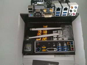 Protsessor I5-4590/ Gigabyte GA-H87N-WIFI ITX/8GB RAM (3 foto / 7)