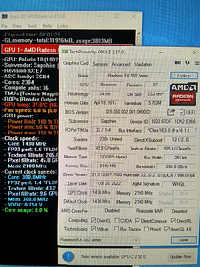I5-3330/B75/8GB RAM/SSD 120GB/HDD 500GB/Radeon RX 580 8GB (7 foto / 9)