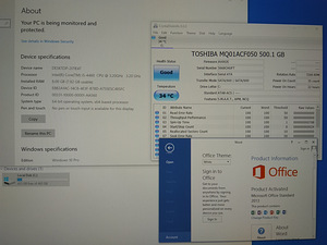 I5-4460/H81M/8GB RAM/HDD 500GB/Nvidia P106-100 6GB (2 foto / 9)