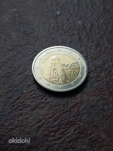 2 евро Португальский Клеригуш 2013 года. (фото #1)