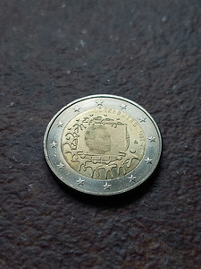 2 евро Люксембург 2015 года Люксембург UNC