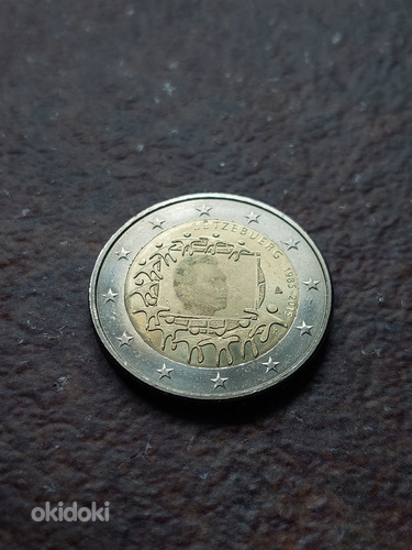 2 euro luksemburg 2015 luxembourg UNC (foto #1)