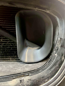 3D printimisega õhuvõtu sisselaskeots BMW F30 F31 F32 F33 (5 foto / 9)