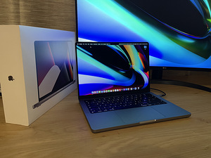 Macbook Pro 14" Space Grey M1 512GB (2 foto / 5)