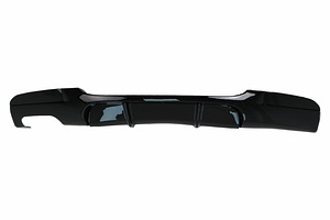 Tagumise kaitseraua difuusor must M Design BMW E90 3. seeria