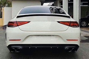 Spoiler pagasiruumi must Mercedes Benz CLS C257 2017+ (6 foto / 6)