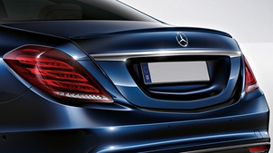 Spoiler värvimiseks Mercedes S-Class W222 2014-2021 (4 foto / 4)