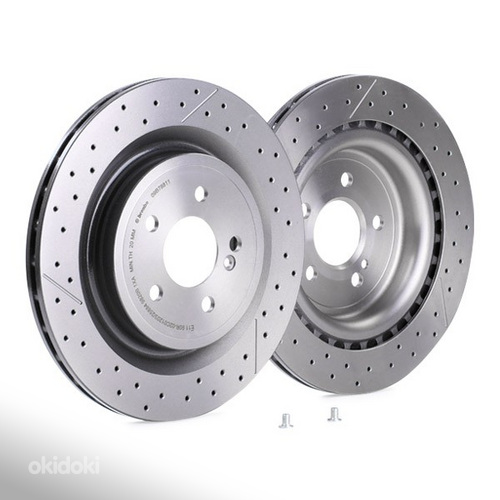 Brembo tagumised pidurikettad 09.B788.11 komplekt 2tk Ø 330