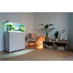Aquael Akvaarium OPTISET 125L (81x36x51 Cm) Must + kapp (5 foto / 6)
