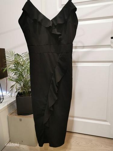 Новое женское черное платье 40 (фото #1)