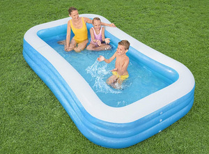 UUS! BESTWAY Family täispuhutav bassein 305x183x56cm (2 foto / 10)