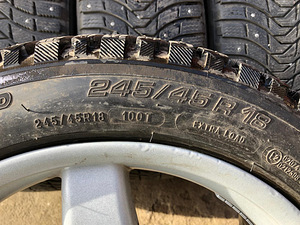 AMG 18" Диски + Michelin X-ICE Зимние шины (3 фото из 5)