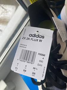 Новые Adidas ZX 2K Flux W trainers размер 36,5 (2 фото из 4)