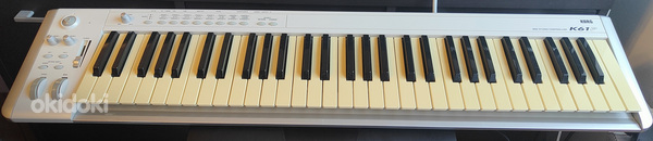 Korg K61P. MIDI-klaviatuur sisseehitatud helidega.