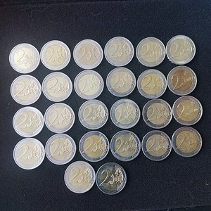 Обмен монет 2 € (9 фото из 10)