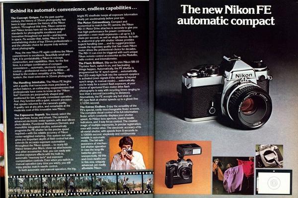 Nikon Fe 35 мм фотоаппарат (фото #10)