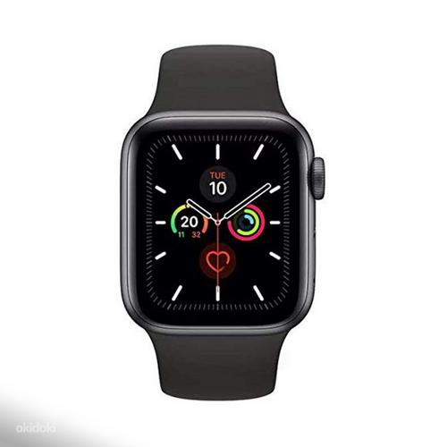 Apple Watch 44мм серия 5 серый космос (фото #4)