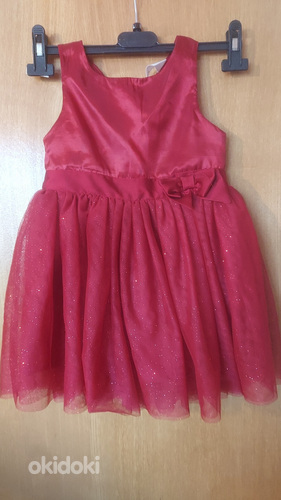 Красное платье 98 размера (фото #1)