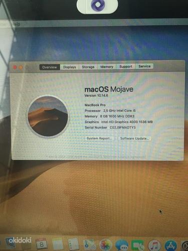MacBook Pro 13.3" - Mid 2012 - 2.5GHz Core i5 750GB SSD (foto #4)