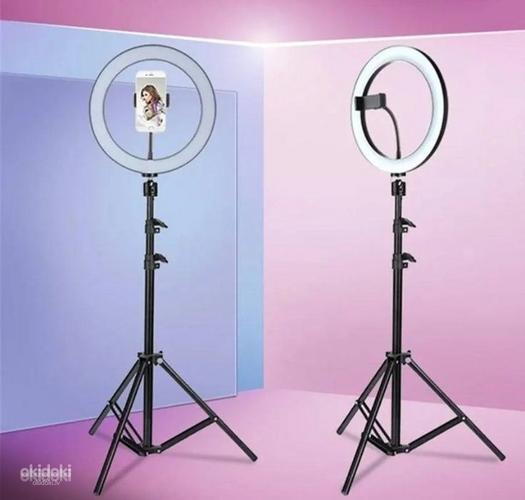 SELFIE LAMPAS Gredzens 30 cm LED Instagram (SELFIE LAMPAS) (foto #2)