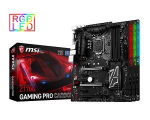 Msi Z170A Gaming Pro Carbon emaplaat