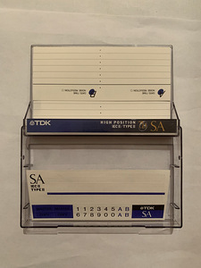 TDK SA 60 High Position IEC II/Type II kassetid (5 foto / 6)