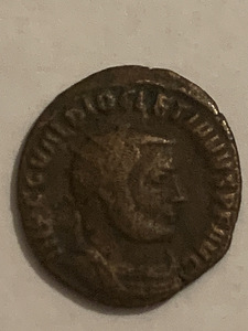 Diocletianuse Rooma antiikmünt AD 296-297 (1 foto / 5)