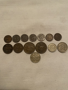 Набор монет eW, серия 1925-1935 гг. (2 фото из 2)