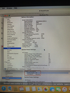 Apple Macbook Pro Core 2 Duo 2.4 (6 foto / 7)
