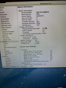 Apple Macbook Pro Core 2 Duo 2.53 GHz 4GB (8 foto / 8)