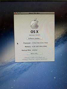 Apple Macbook Core 2 Duo 2.26 GHz 2GB (6 foto / 9)