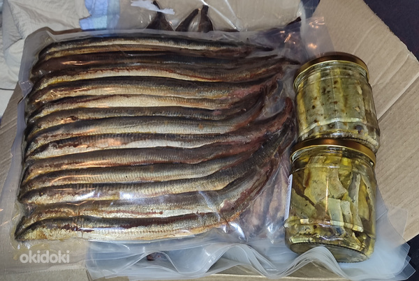 МИНОГА маринованная, Хвостики Миноги маринованные, Минога ко