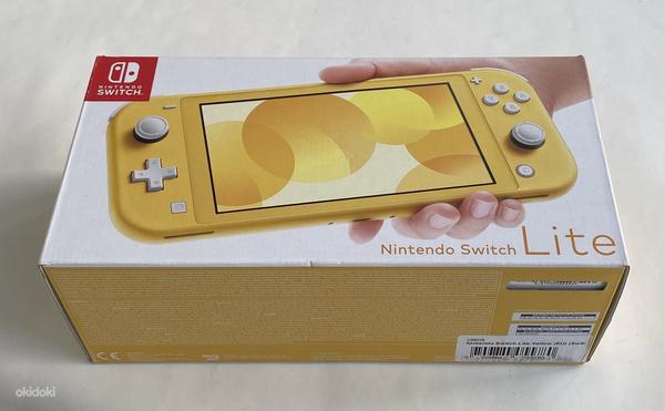 Nintendo Switch Lite Серый / Коралловый / Бирюзовый / Желтый (фото #2)