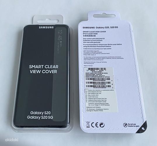Samsung S20 Smart Clear/Led View Cover , Black/Gray (foto #1)