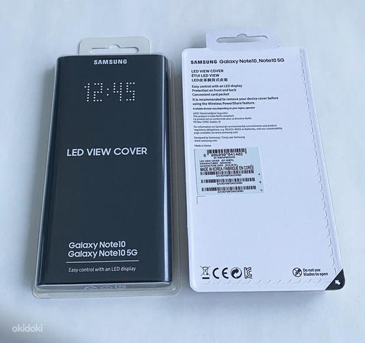 Samsung Galaxy Note 10 Clear/Led View Cover Black (фото #2)