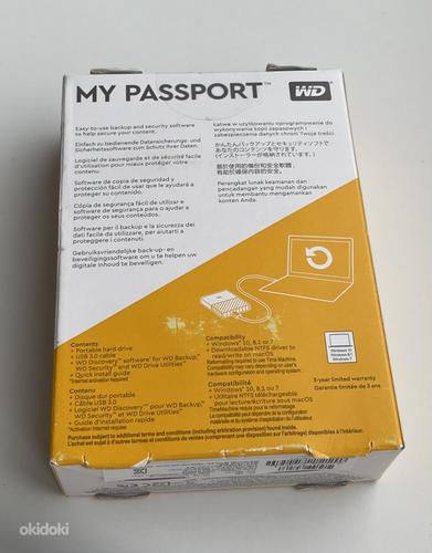 Western Digital My Passport 2TB/4TB Black/Blue/Yellow (фото #4)