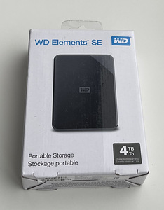 Western Digital WD Elements Portable SE 2TB / 4TB , Black (3 foto / 4)