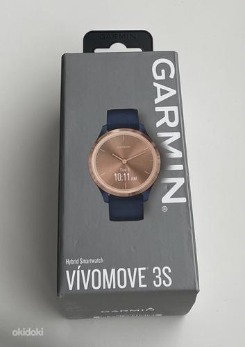 Garmin vivomove 3S blue/rose gold (фото #1)