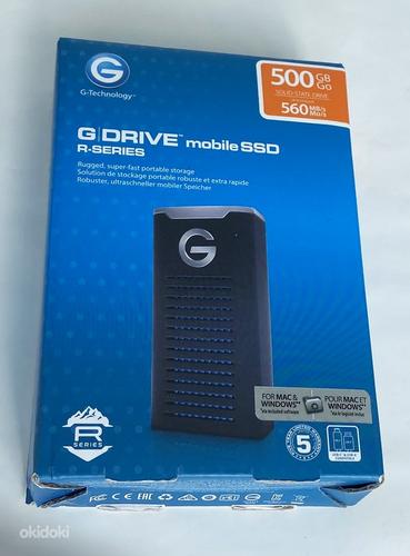 G-TECH G-DRIVE mobile SSD, 2.5", 500GB, USB 3.1, gray (фото #1)