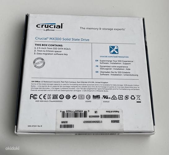 Crucial SSD SATA2.5" 2050GB MX300 (фото #2)