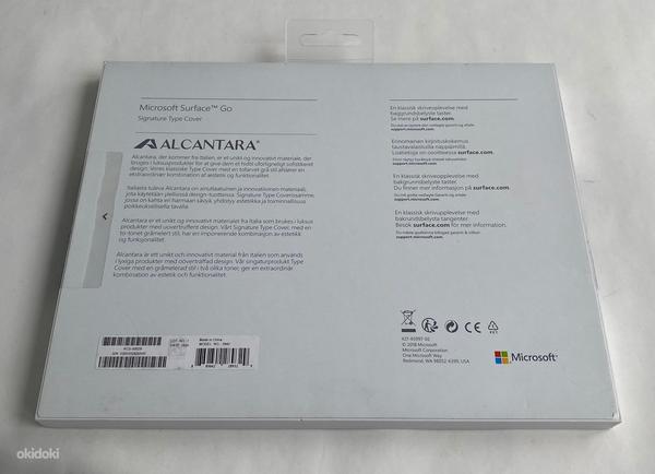 Microsoft Surface Go Alcantara Signature Type Cover keyboard (фото #4)