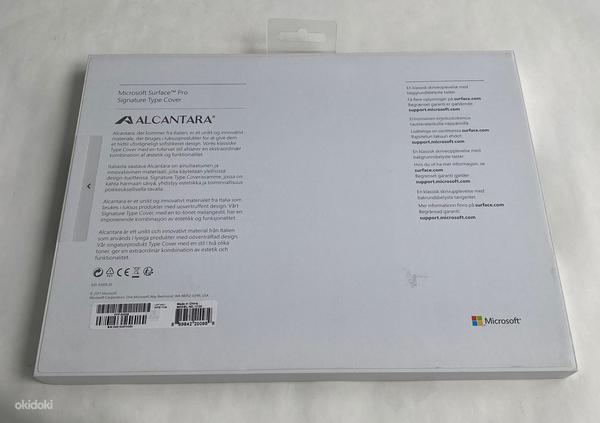 Microsoft Surface Pro Alcantara Type Cover keyboard SWE (фото #4)