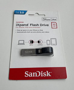 SanDisk iXpand Flash Drive, 16GB/32GB/64GB