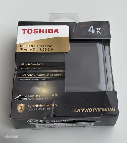 Toshiba Canvio Premium 2TB/3TB/4TB, USB 3.0 Silver/Black (фото #7)