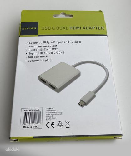 ELETRA USBC-HDMI DUAL ADAPTER (фото #2)