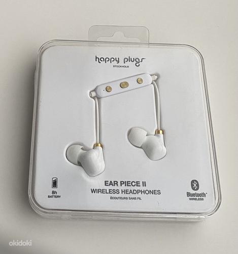 Happy Plugs Ear Piece II Wireless, White (фото #1)